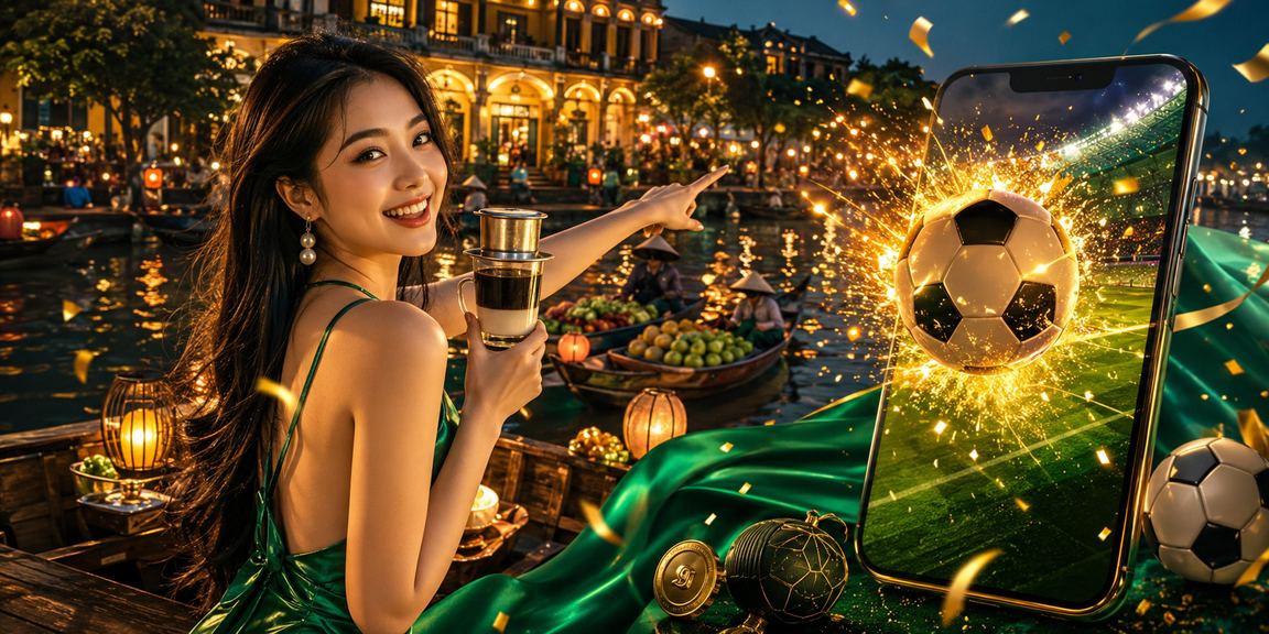 Người chơi tại TP Hồ Chí Minh đăng nhập casino trực tuyến trên điện thoại bên ly cà phê